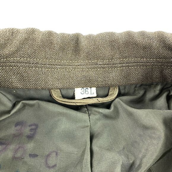 Vintage 40's Eisenhower Ike Wool Military Jacket - Picture 5 of 9